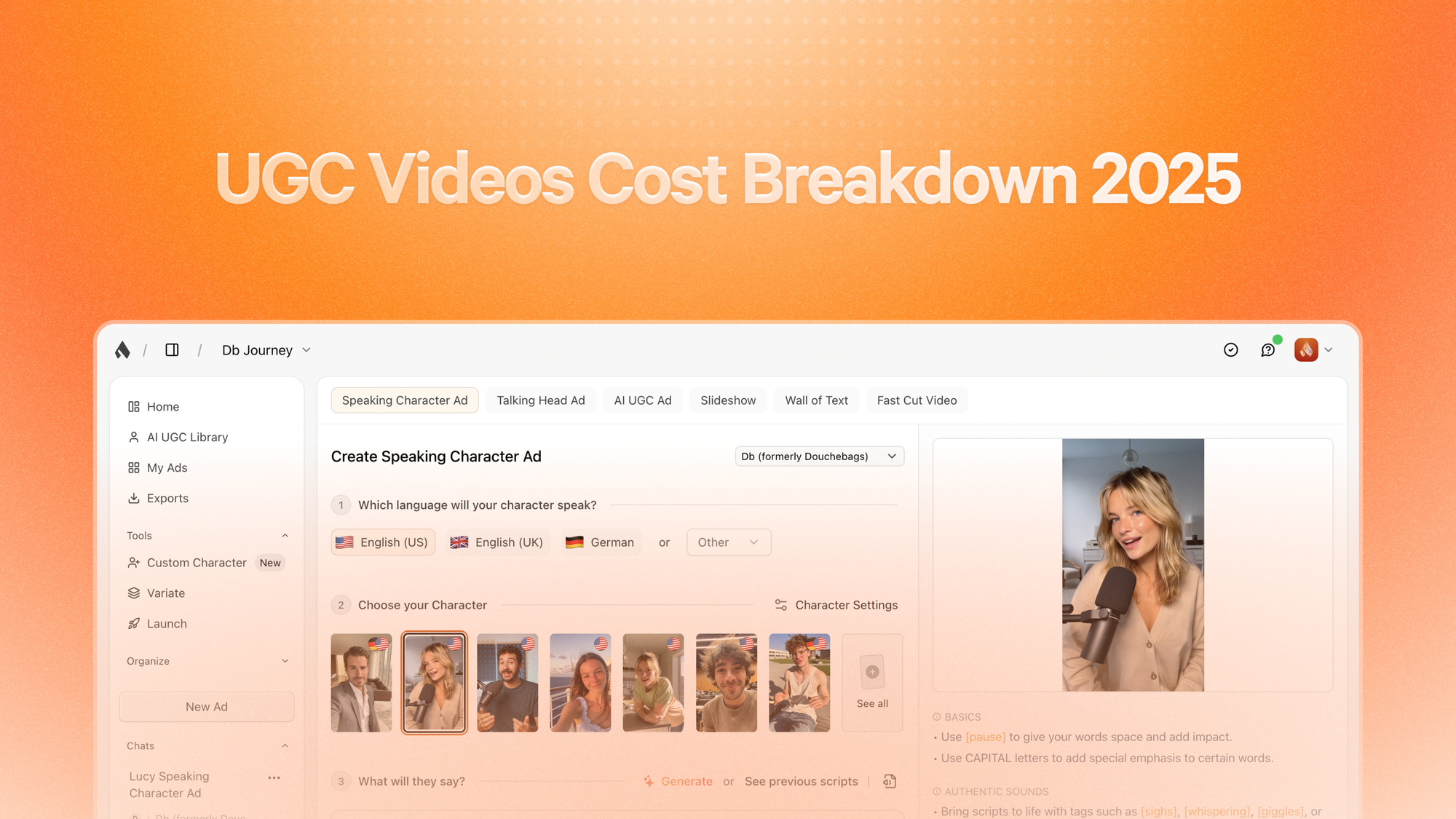 How Much Does UGC Cost in 2025? Real UGC Pricing, Rates, and Hidden Fees [+ AI UGC]
